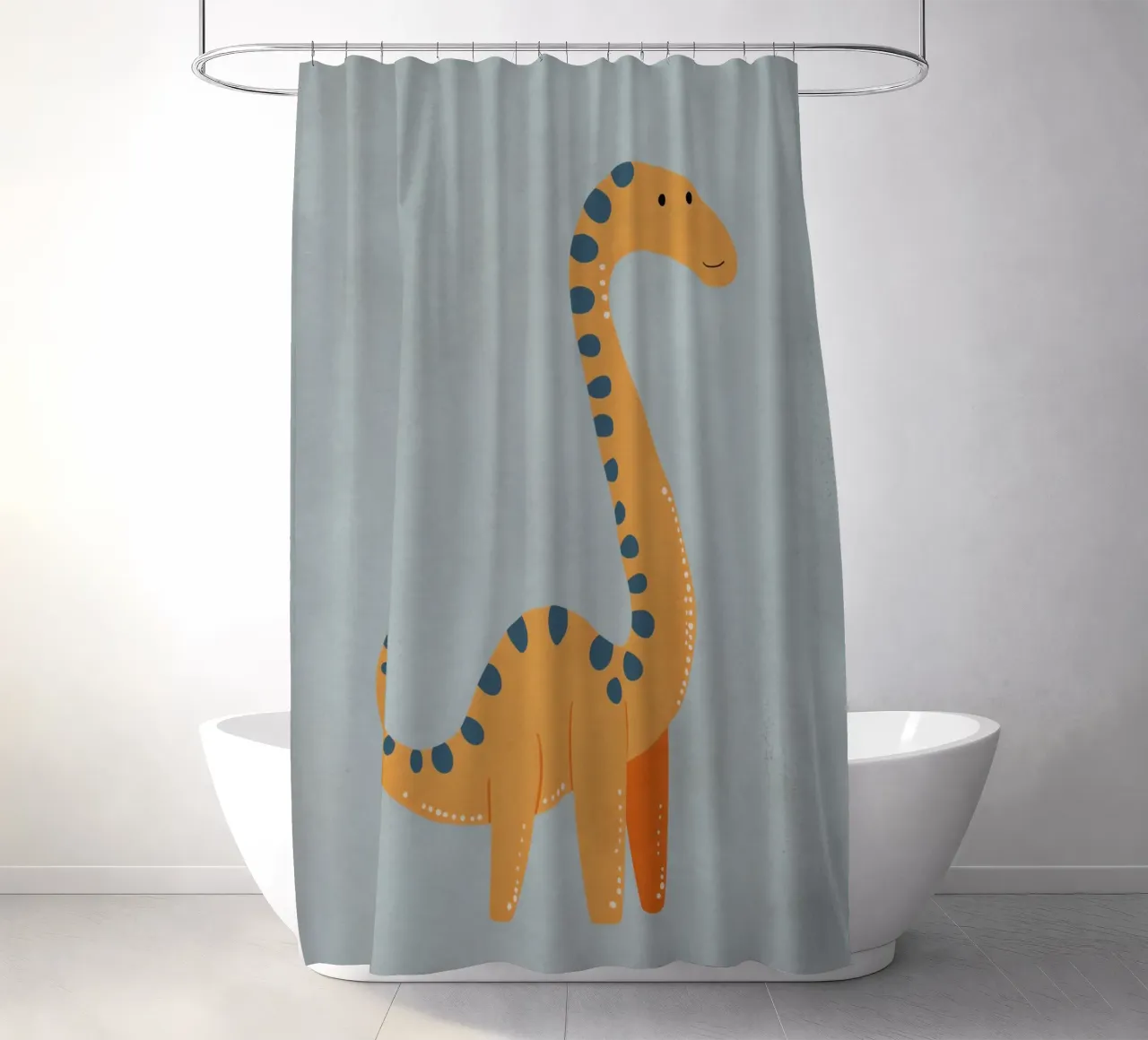 Boho Nursery 9 Dinosaur 3 tenda da doccia da Boho Print Collection