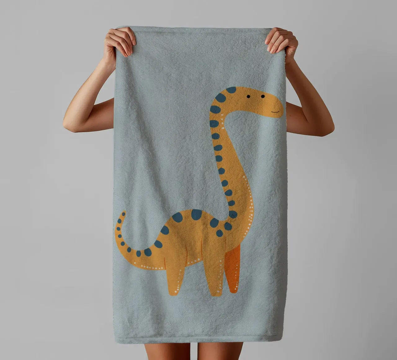 Boho Nursery 9 Dinosaur 3 Handtuch von Boho Print Collection