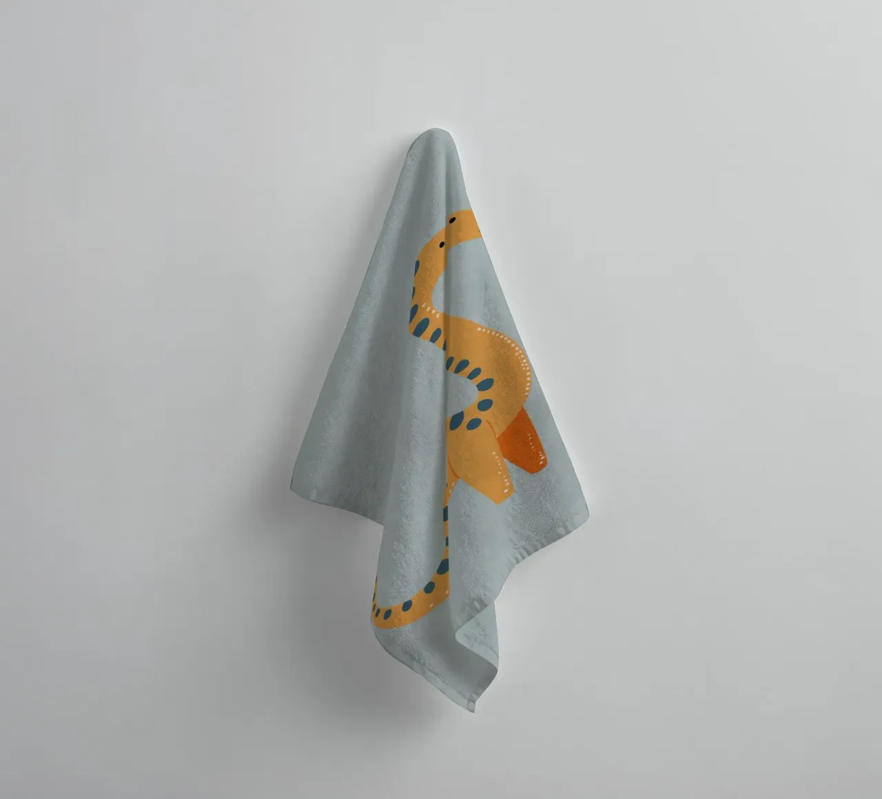 Boho Nursery 9 Dinosaur 3 asciugamano da bagno da Boho Print Collection