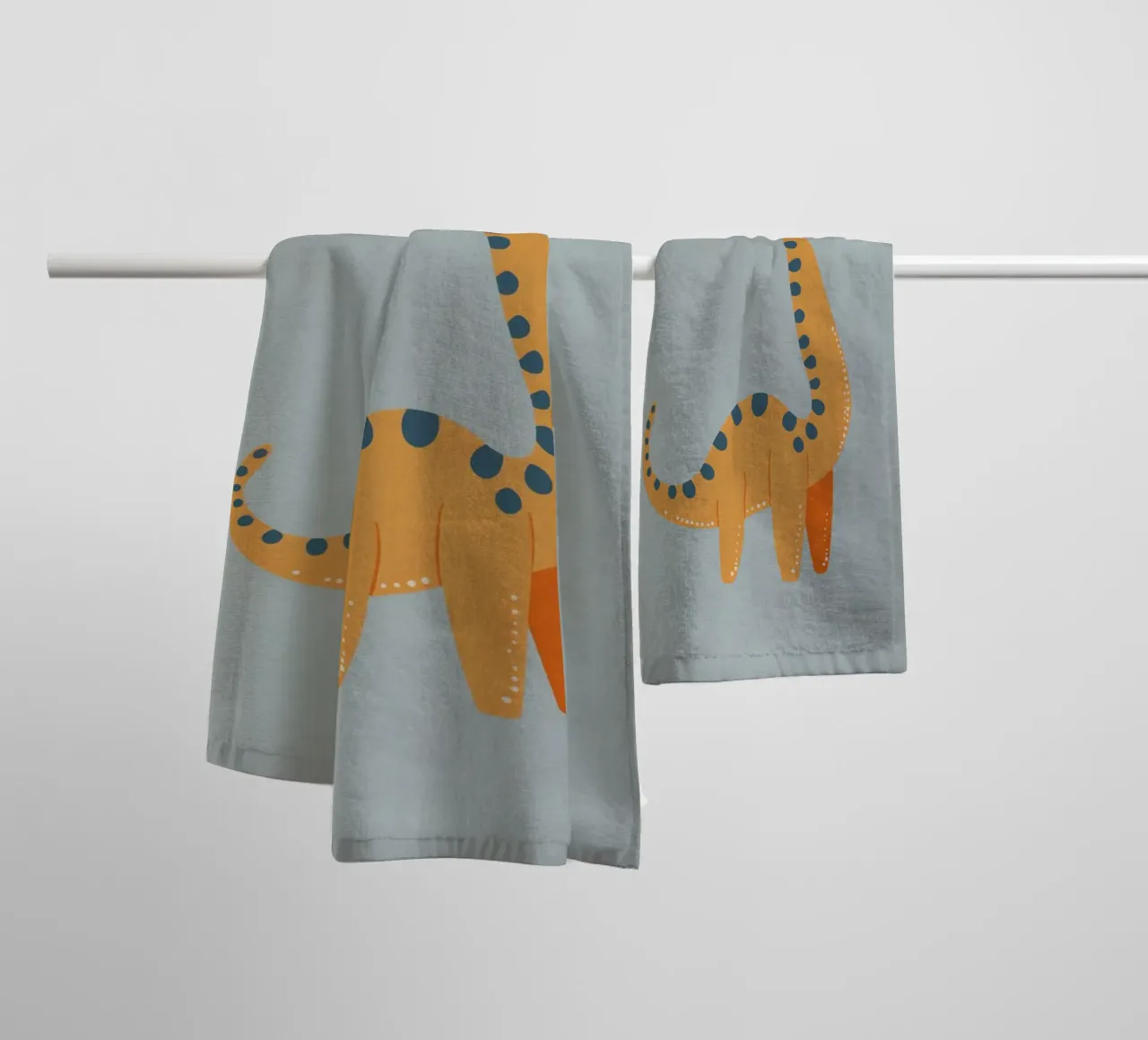 Boho Nursery 9 Dinosaur 3 Handtuch von Boho Print Collection