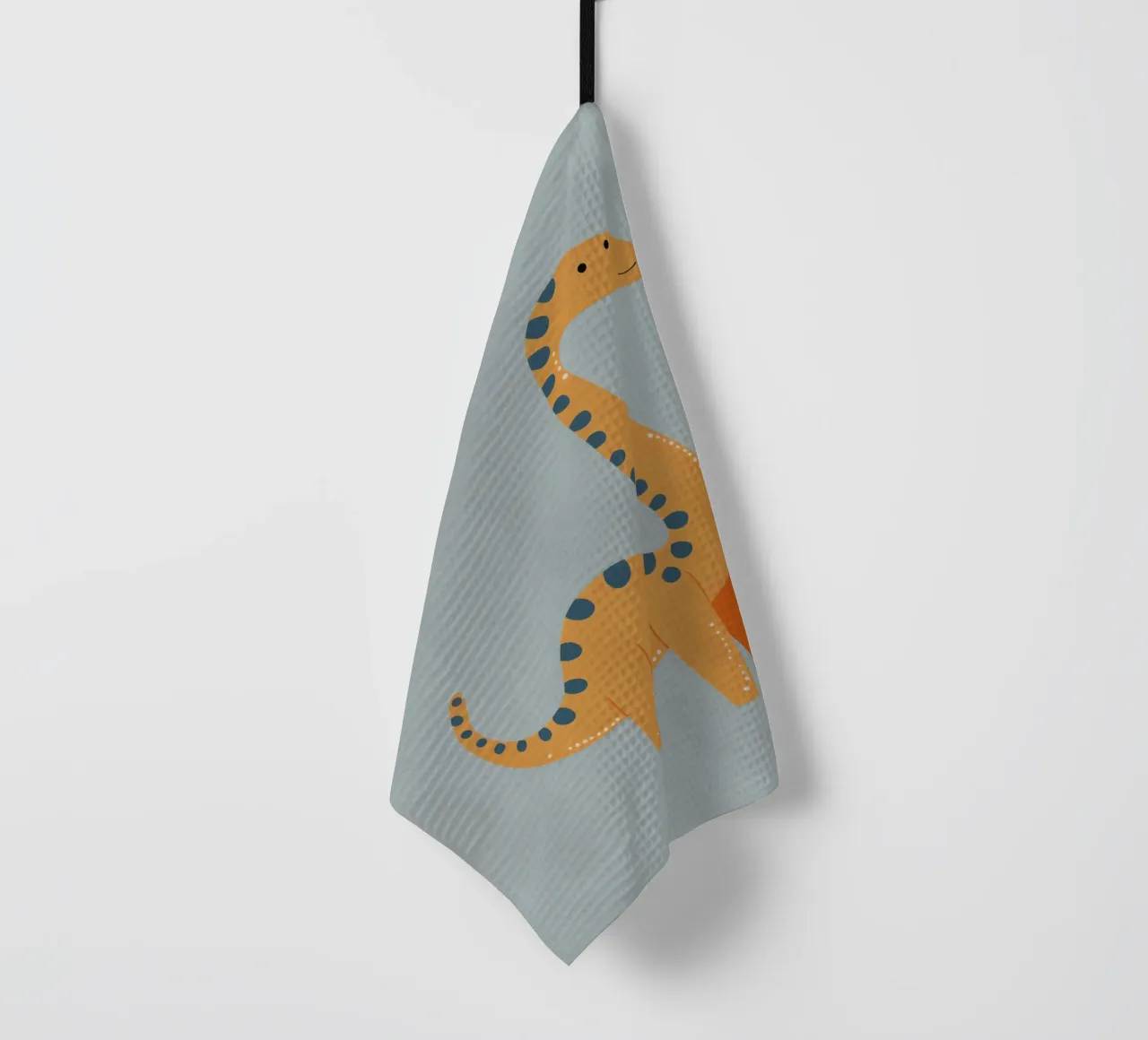 Boho Nursery 9 Dinosaur 3 tea towel by Boho Print Collection