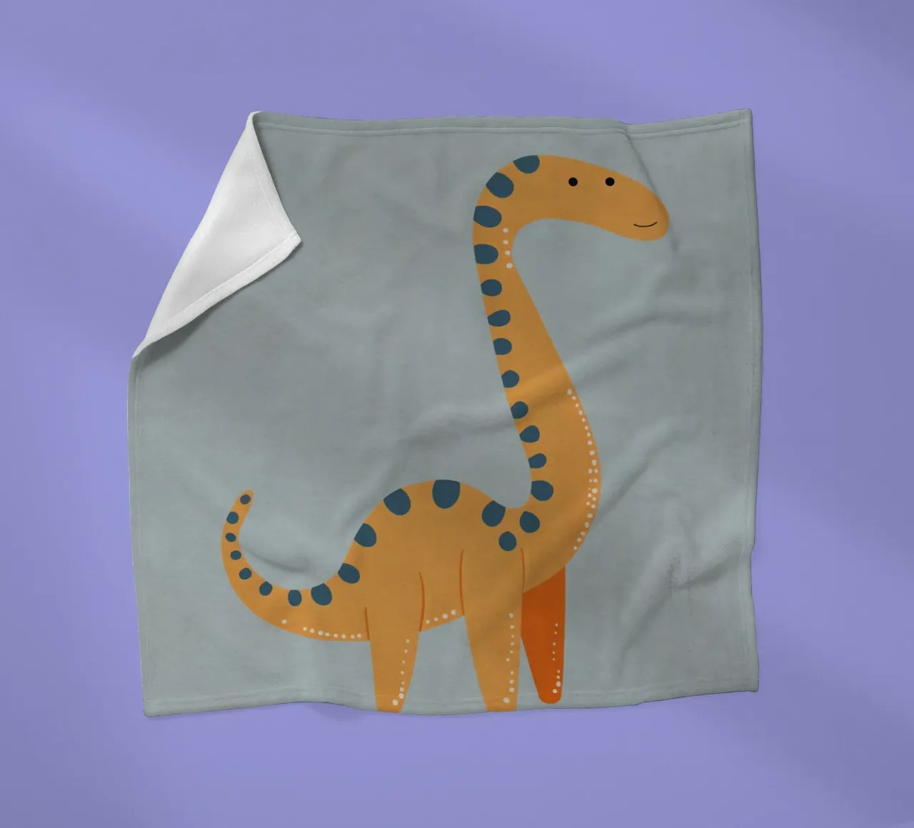 Boho Nursery 9 Dinosaur 3 coperta in pile da Boho Print Collection