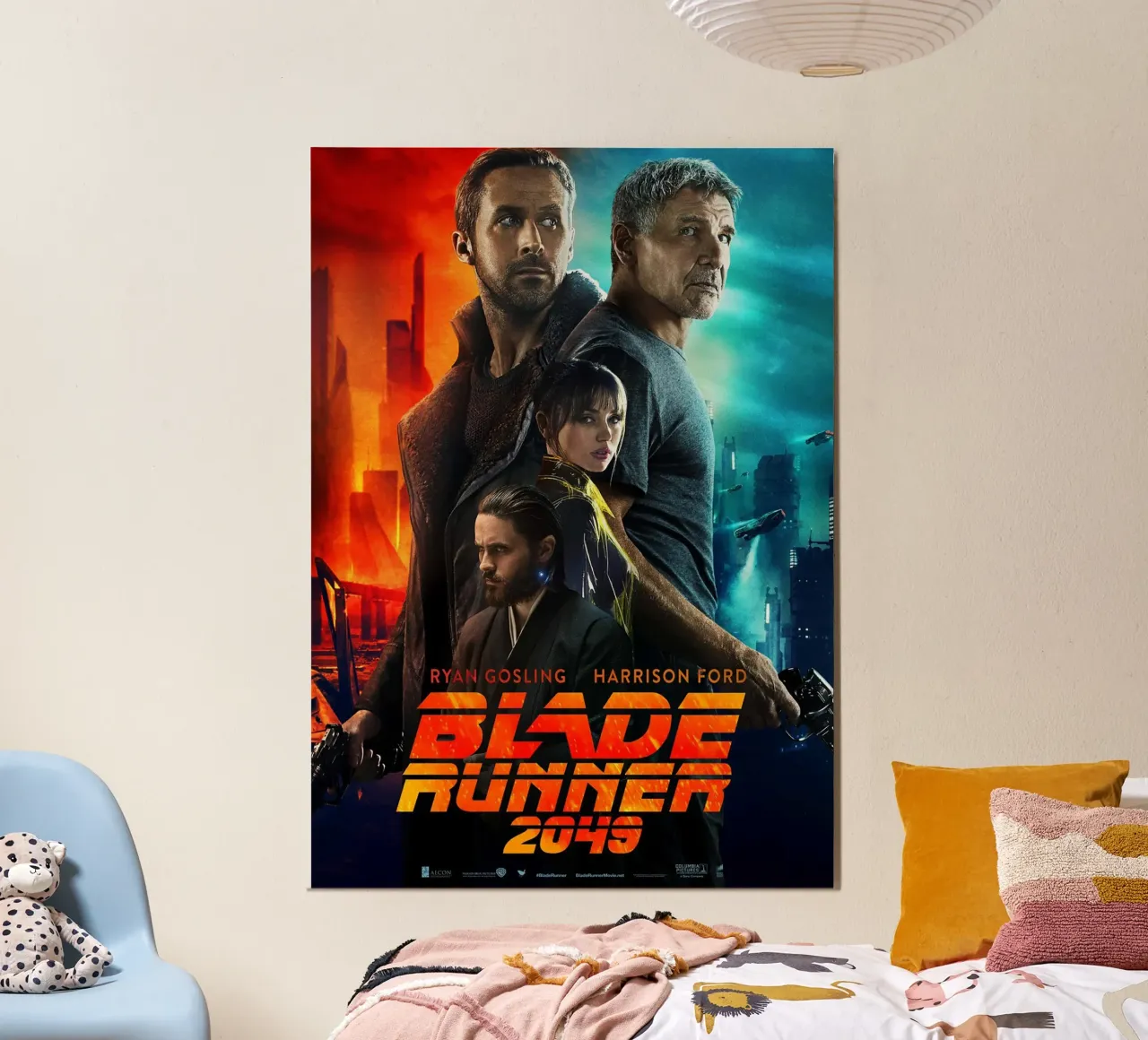 Blade Runner 2049 poster con telaio in legno da Attaboy Dsgn
