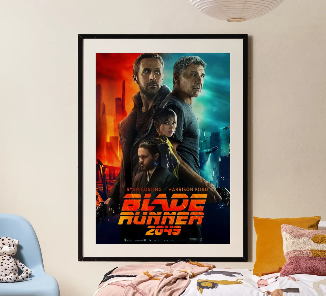 Blade Runner 2049 poster con telaio in legno da Attaboy Dsgn