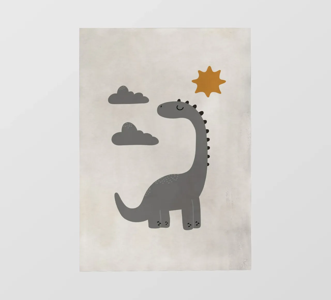 Boho Nursery 9 Dinosaur 4 pellicola backlit da Boho Print Collection