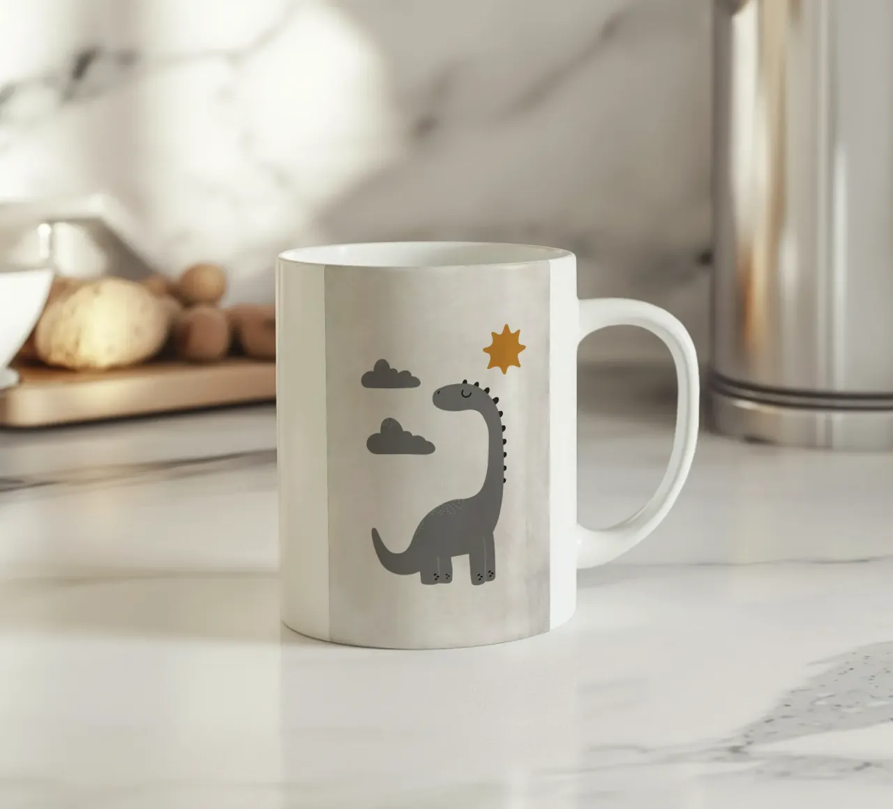 Boho Nursery 9 Dinosaur 4 tazza in ceramica da Boho Print Collection