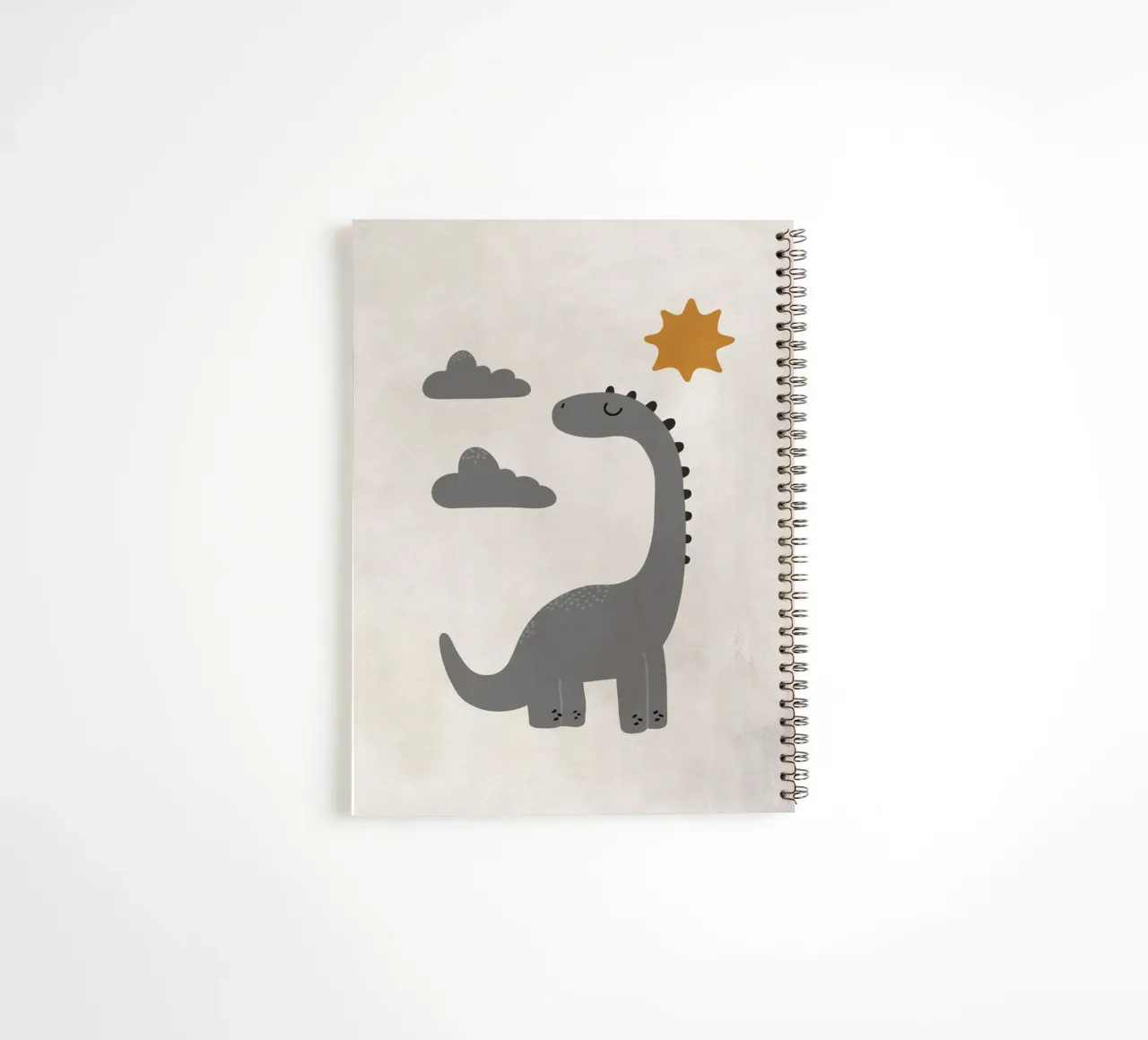 Boho Nursery 9 Dinosaur 4 spiral notebook by Boho Print Collection