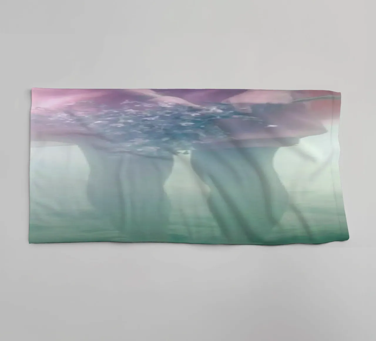 Underwater Bouquet towel by Lara Zankoul