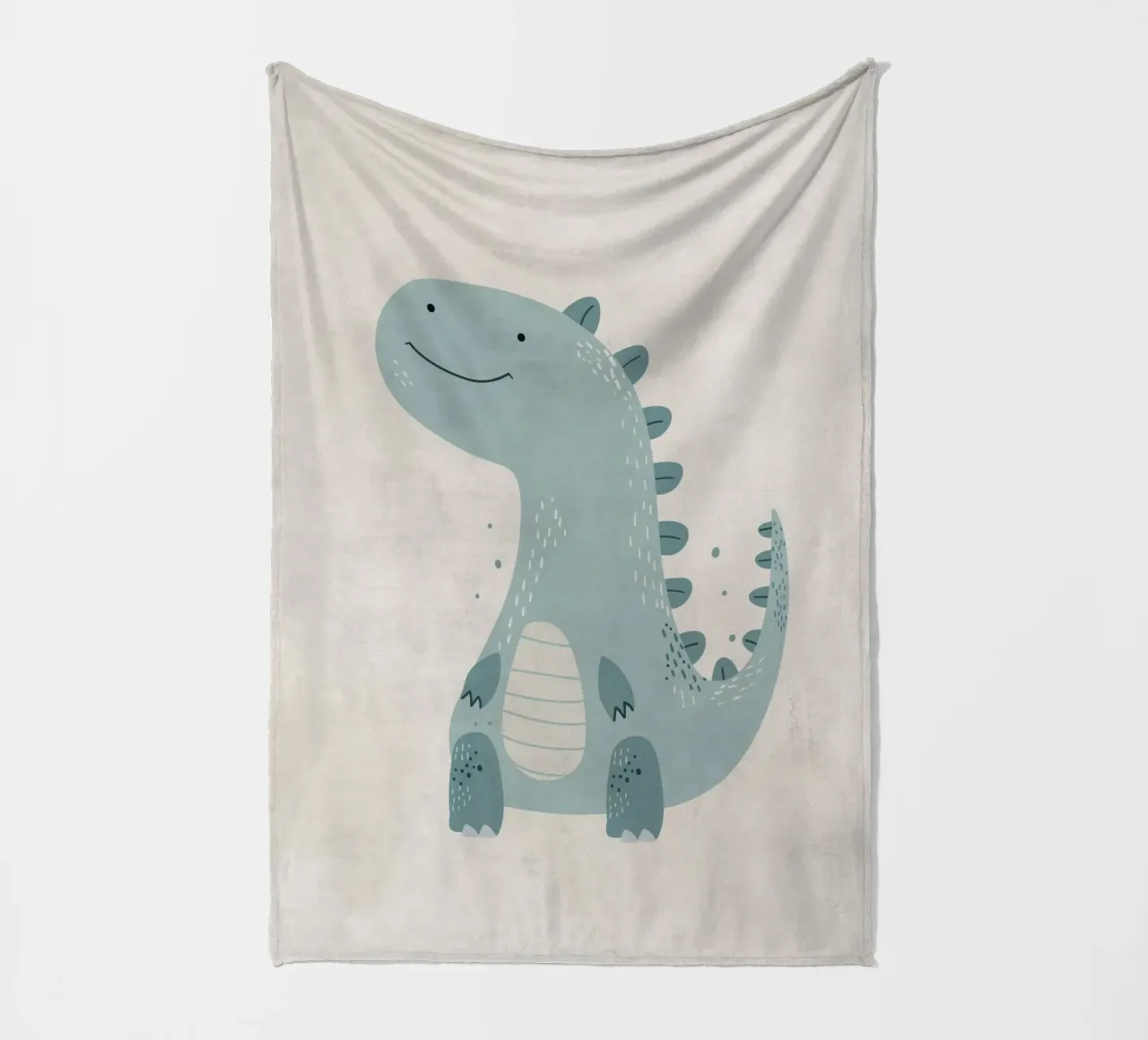 Boho Nursery 10 Dinosaur 1 coperta in pile da Boho Print Collection
