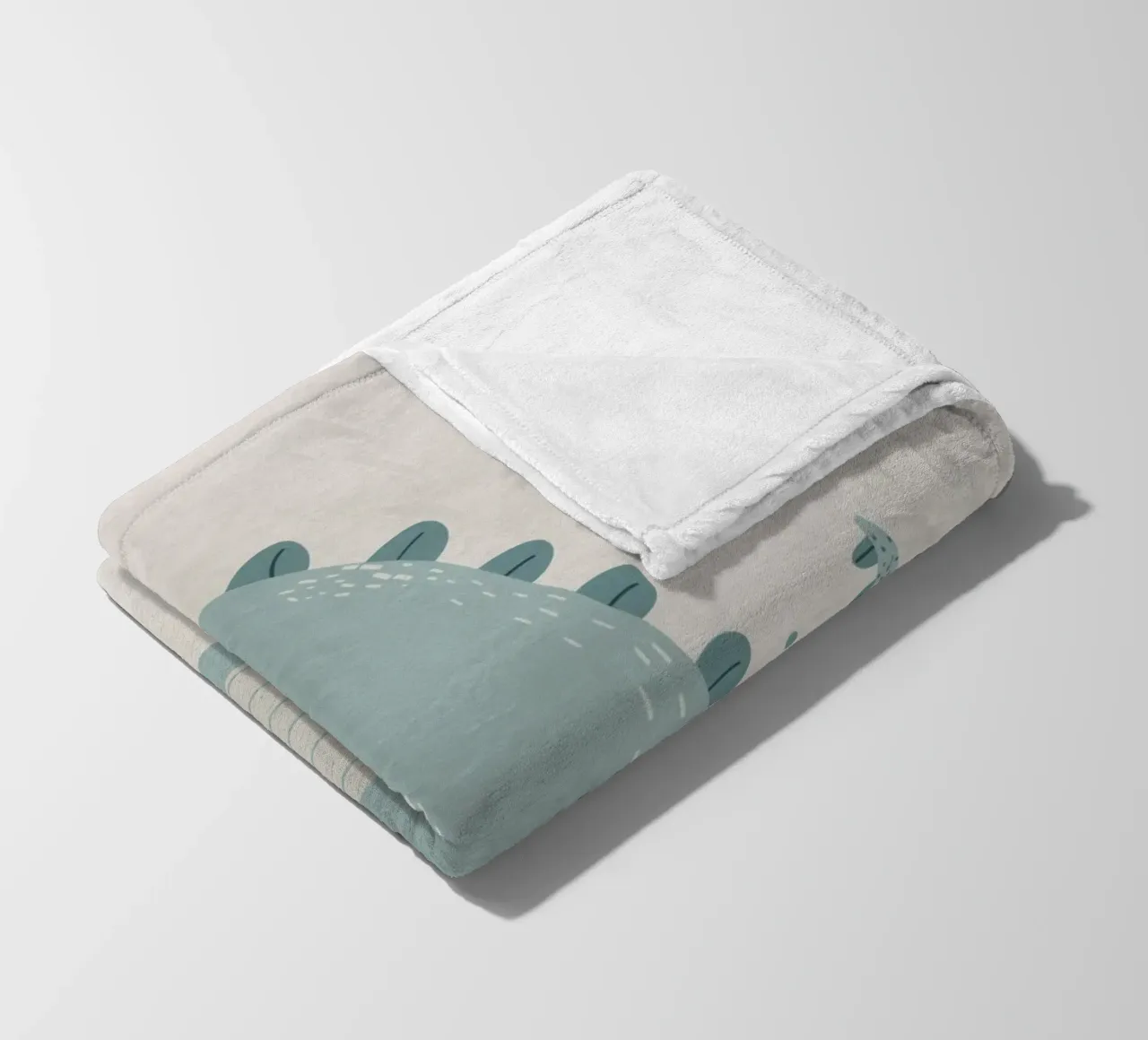Boho Nursery 10 Dinosaur 1 coperta in pile da Boho Print Collection