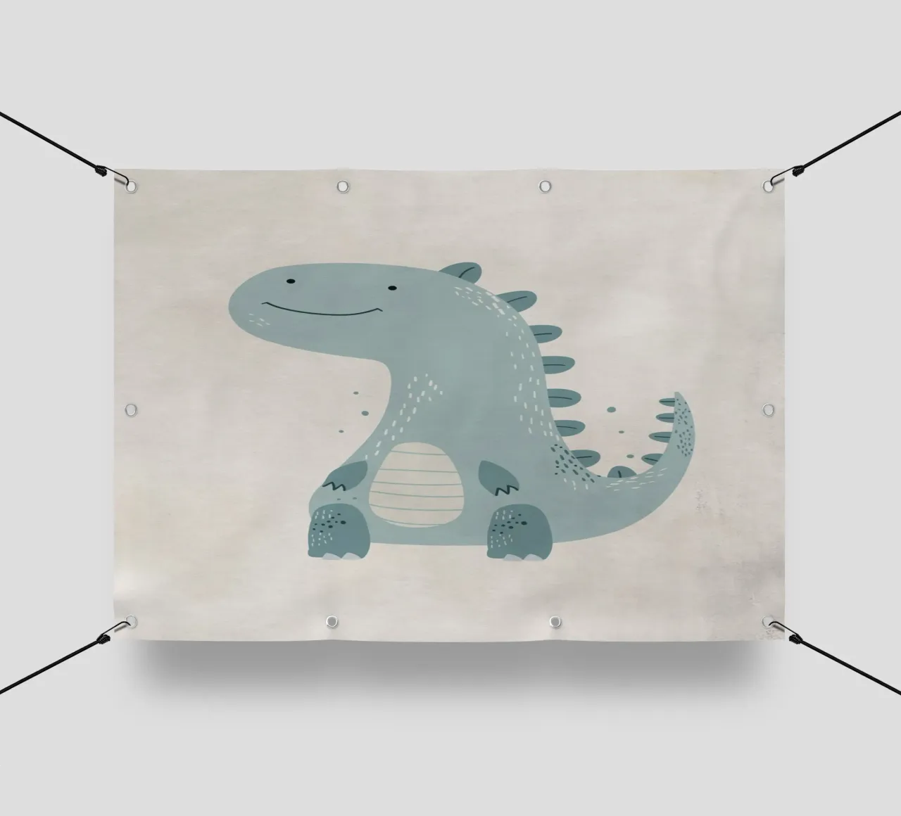 Boho Nursery 10 Dinosaur 1 telo in pvc da Boho Print Collection