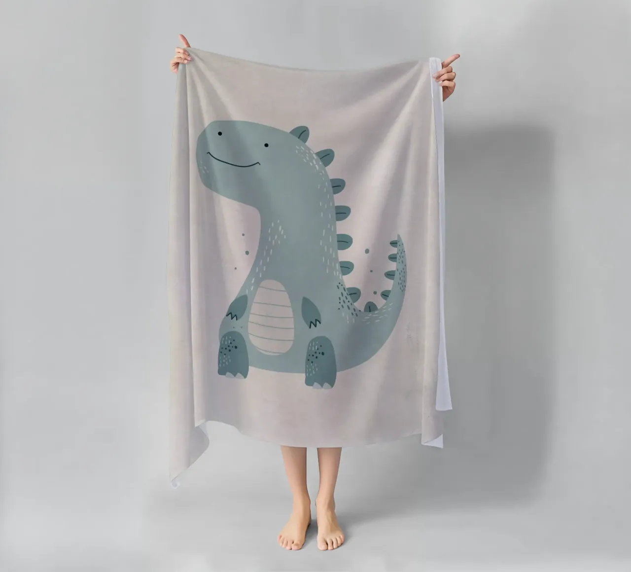 Boho Nursery 10 Dinosaur 1 telo mare da Boho Print Collection
