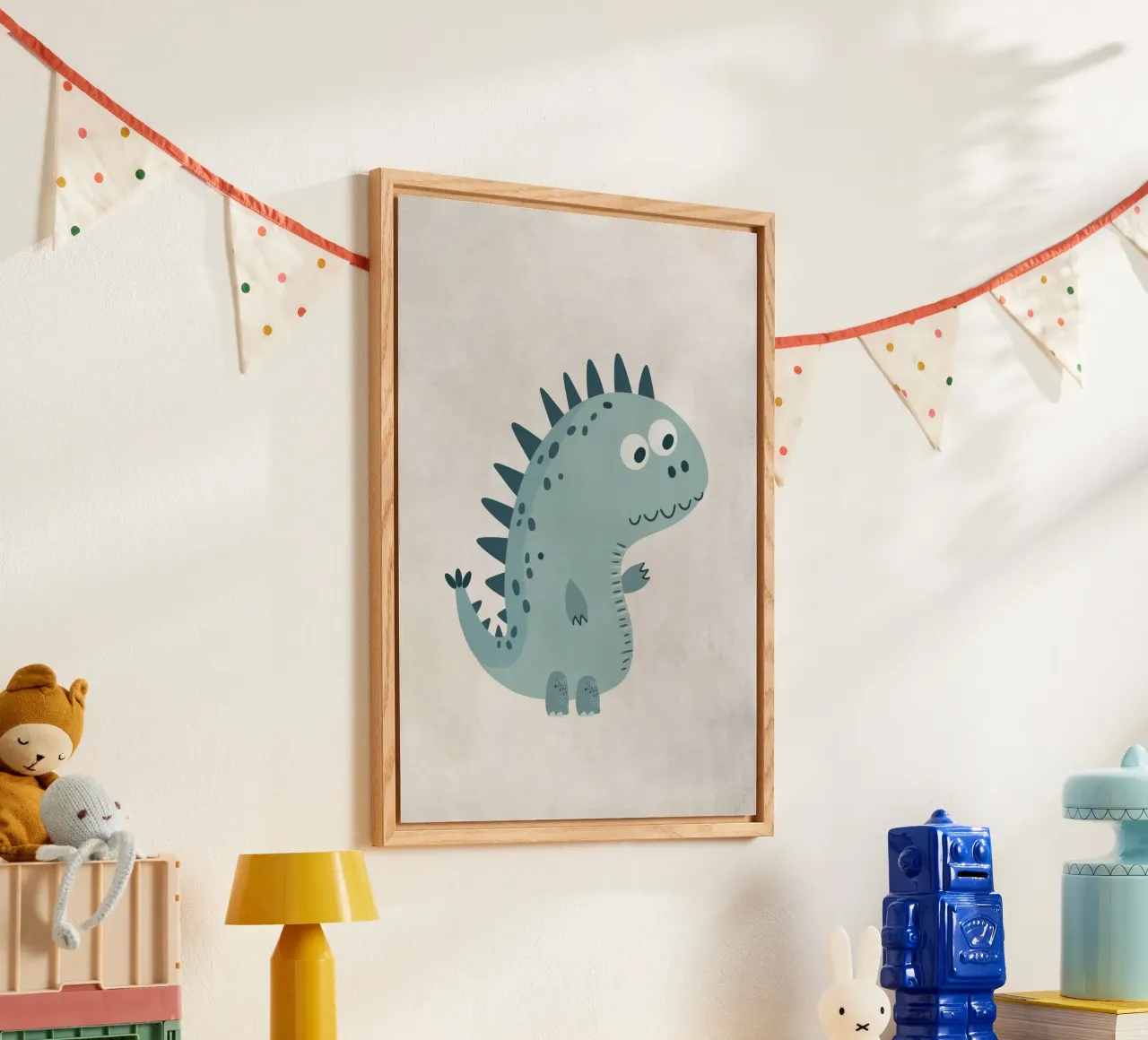 Boho Nursery 10 Dinosaur 2 plexiglass da Boho Print Collection