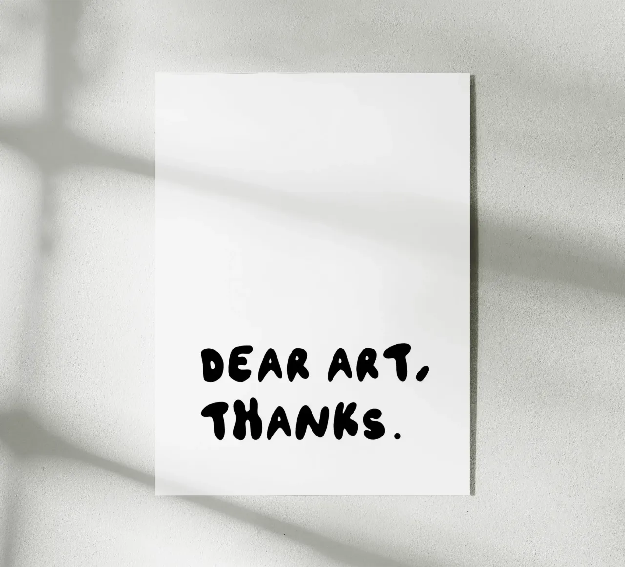 DEAR ART THX plexiglass da KRUTH DESIGN