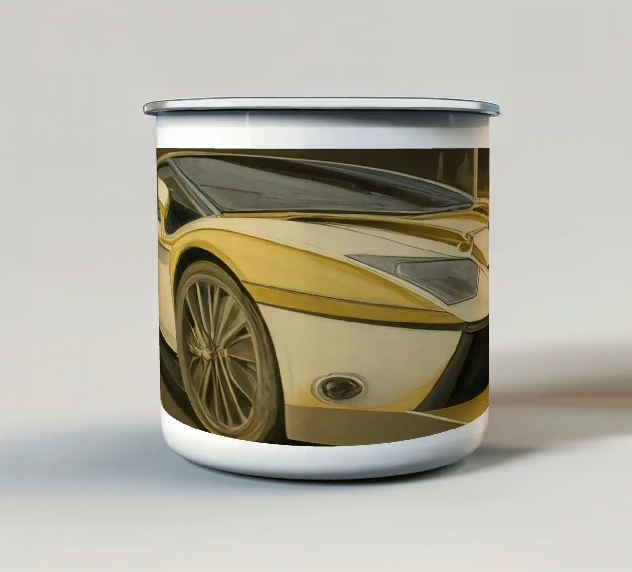 Auto sportiva_1 tazza in smalto da Impressionismus by LK