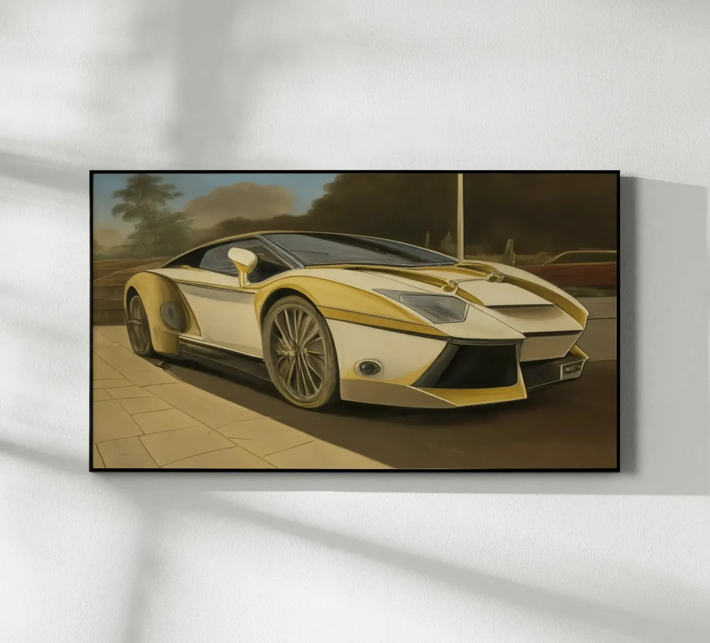 Auto sportiva_1 plexiglass da Impressionismus by LK