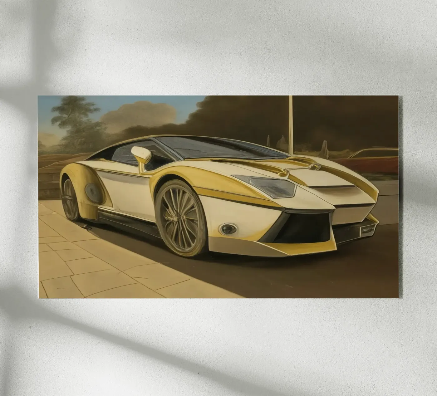 Auto sportiva_1 plexiglass da Impressionismus by LK