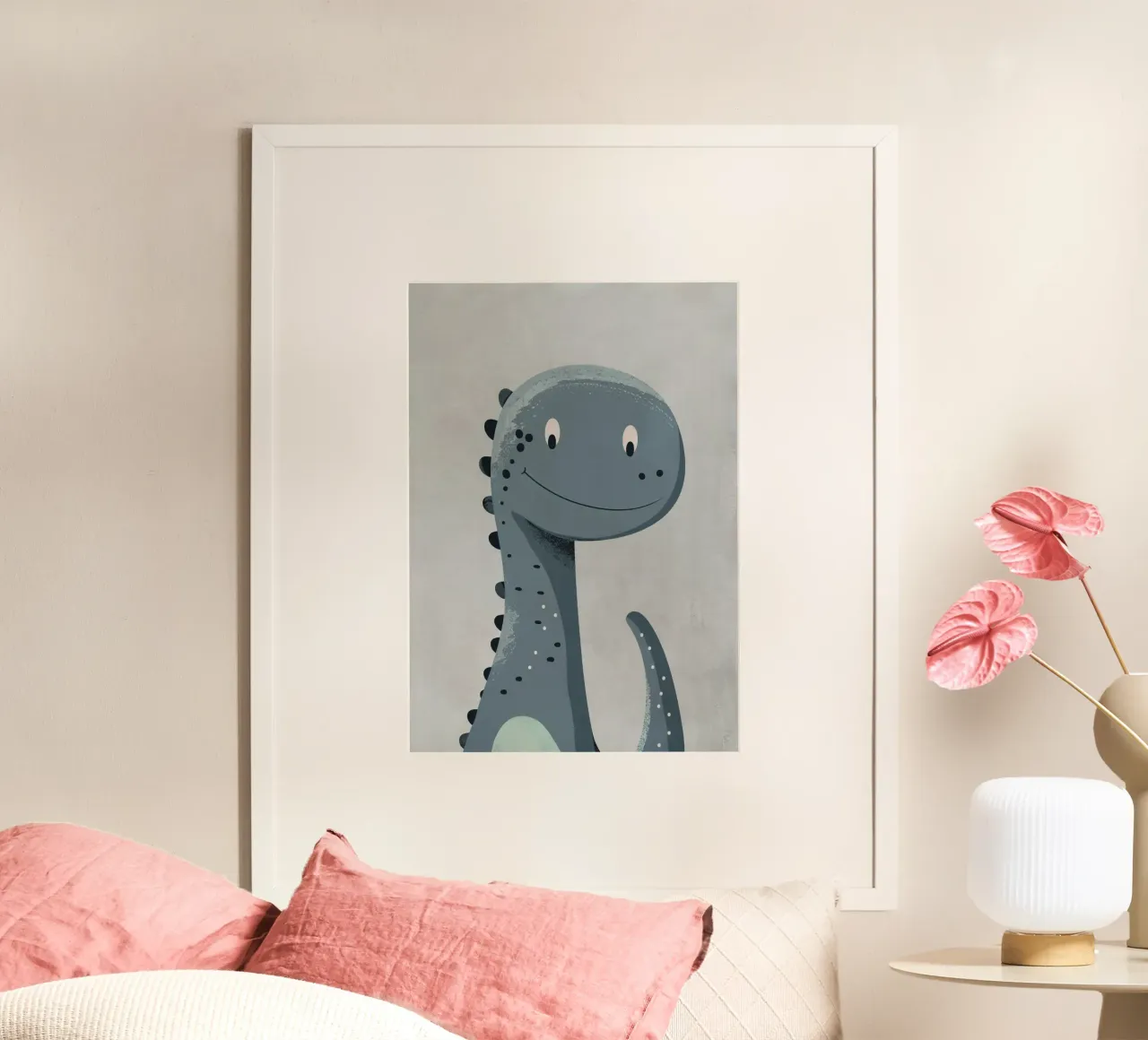 Boho Nursery 10 Dinosaur 3 carta hahnemühle da Boho Print Collection