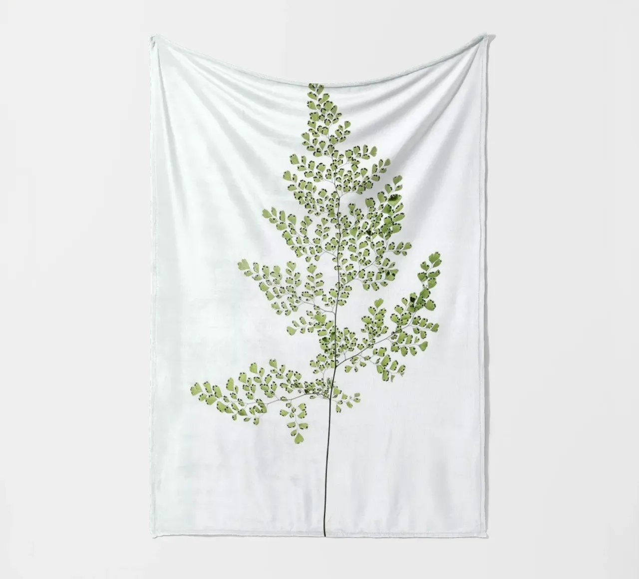 Leaf Study 6 coperta in pile da Shot By Clint