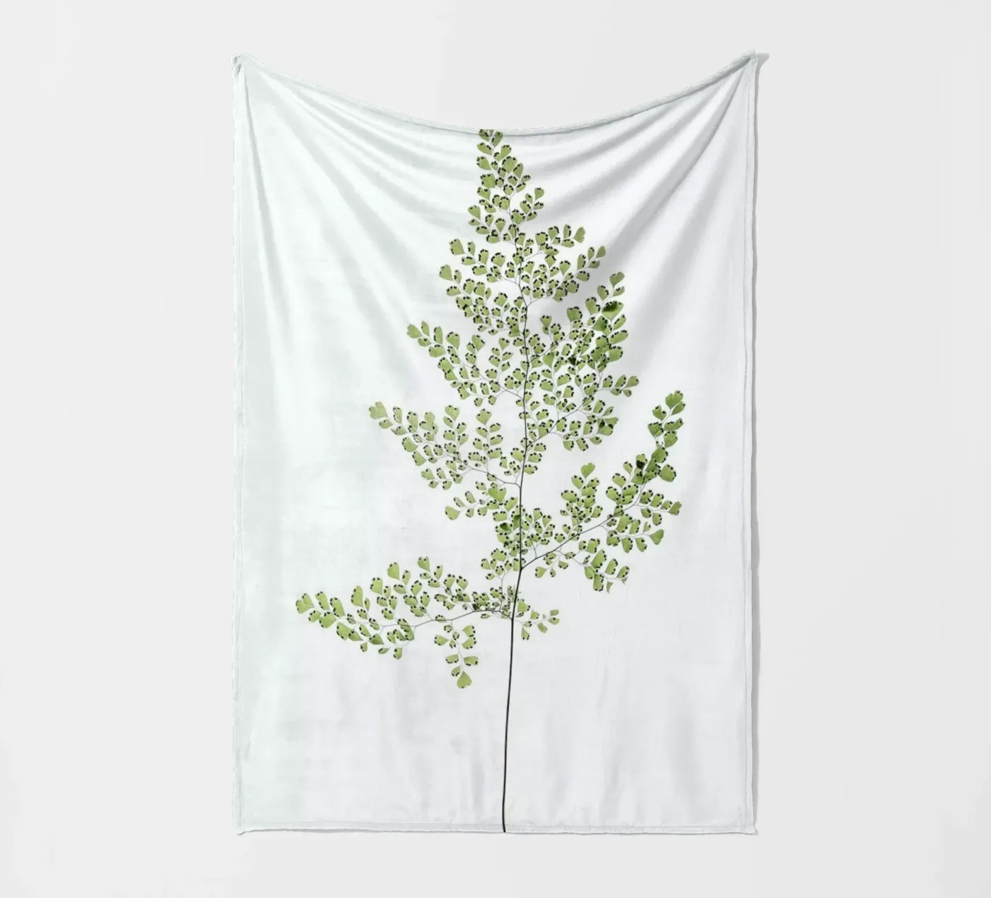 Leaf Study 6 coperta in pile da Shot By Clint