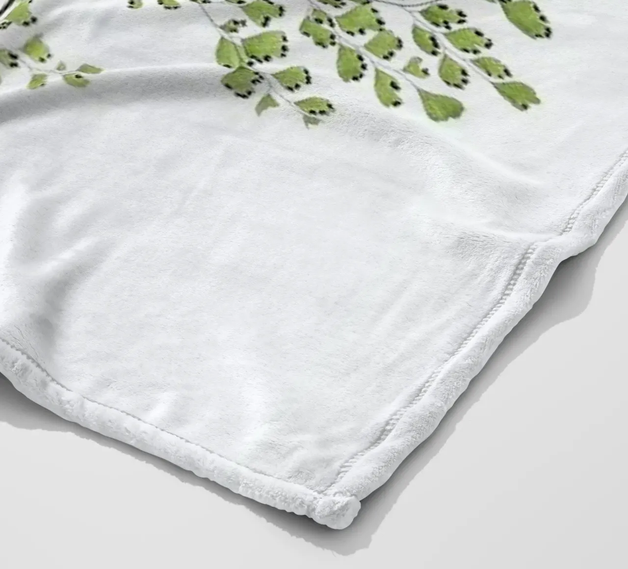 Leaf Study 6 coperta in pile da Shot By Clint