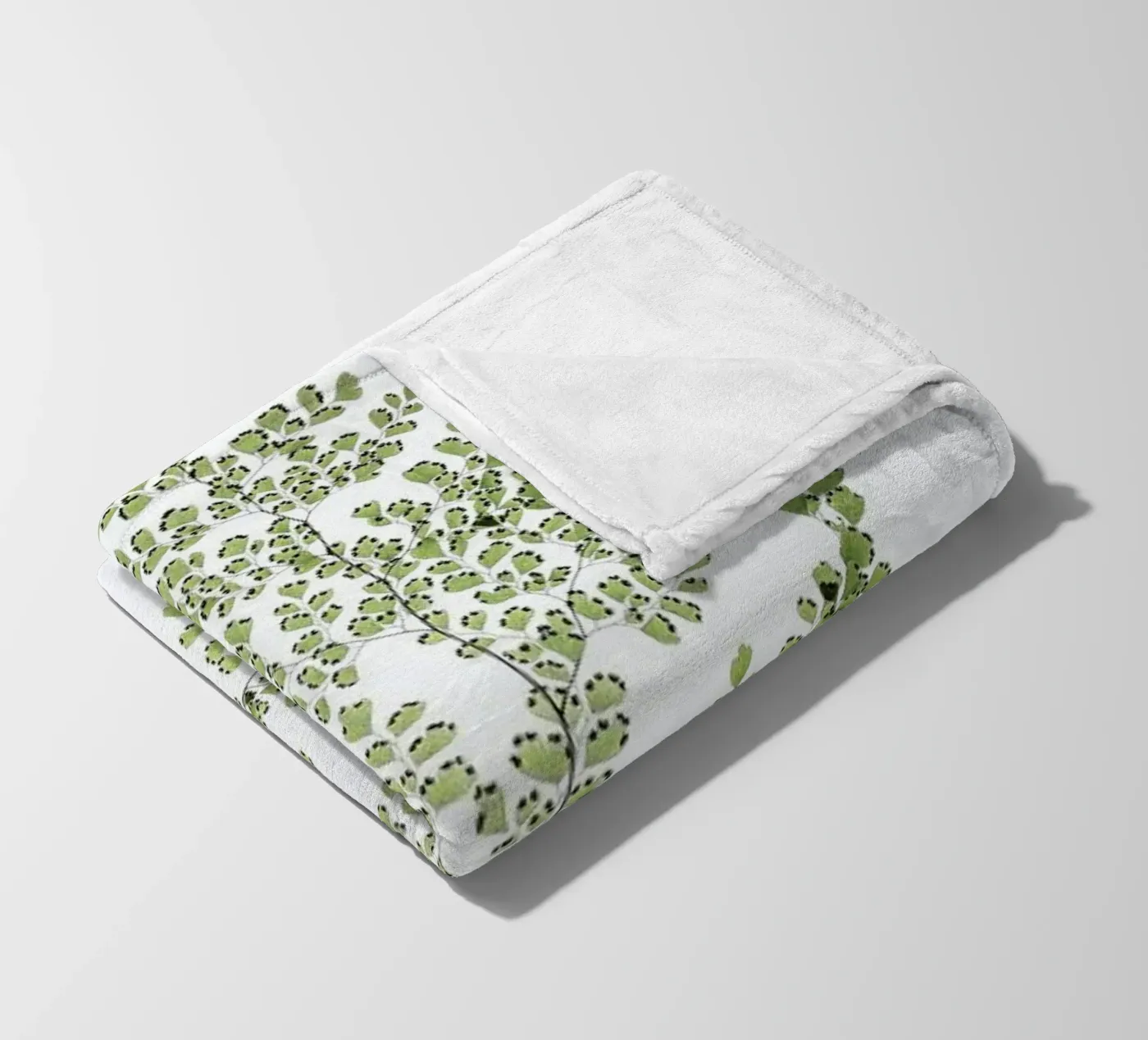 Leaf Study 6 coperta in pile da Shot By Clint