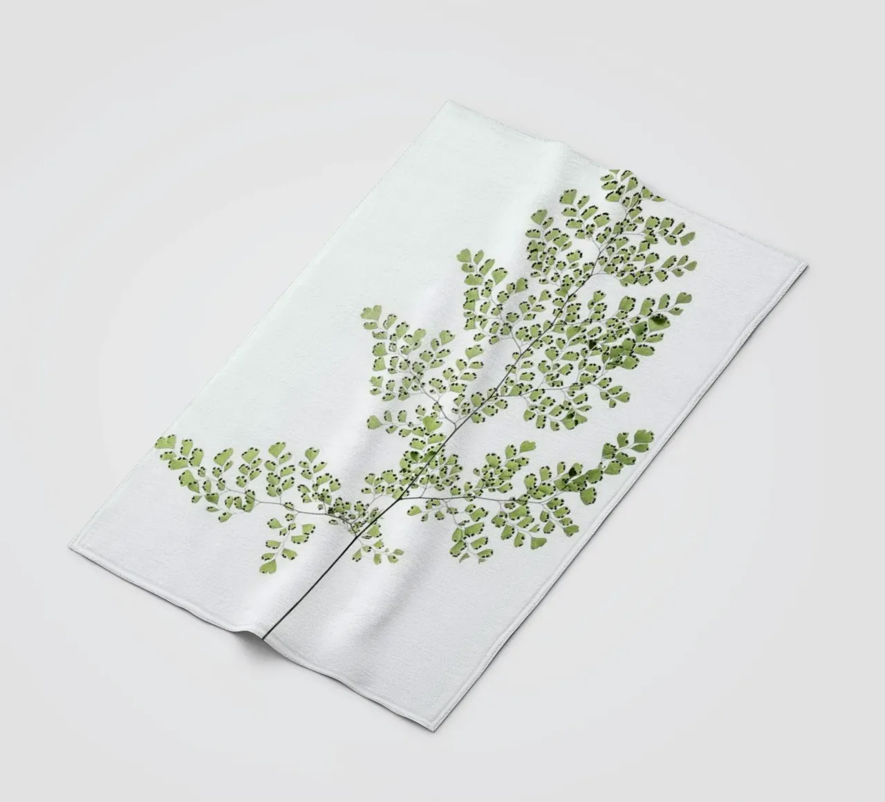 Leaf Study 6 coperta in pile da Shot By Clint