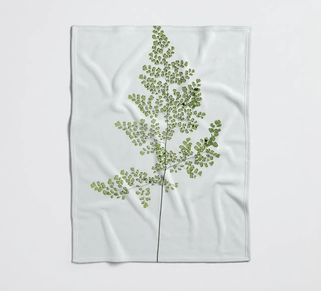 Leaf Study 6 coperta in pile da Shot By Clint