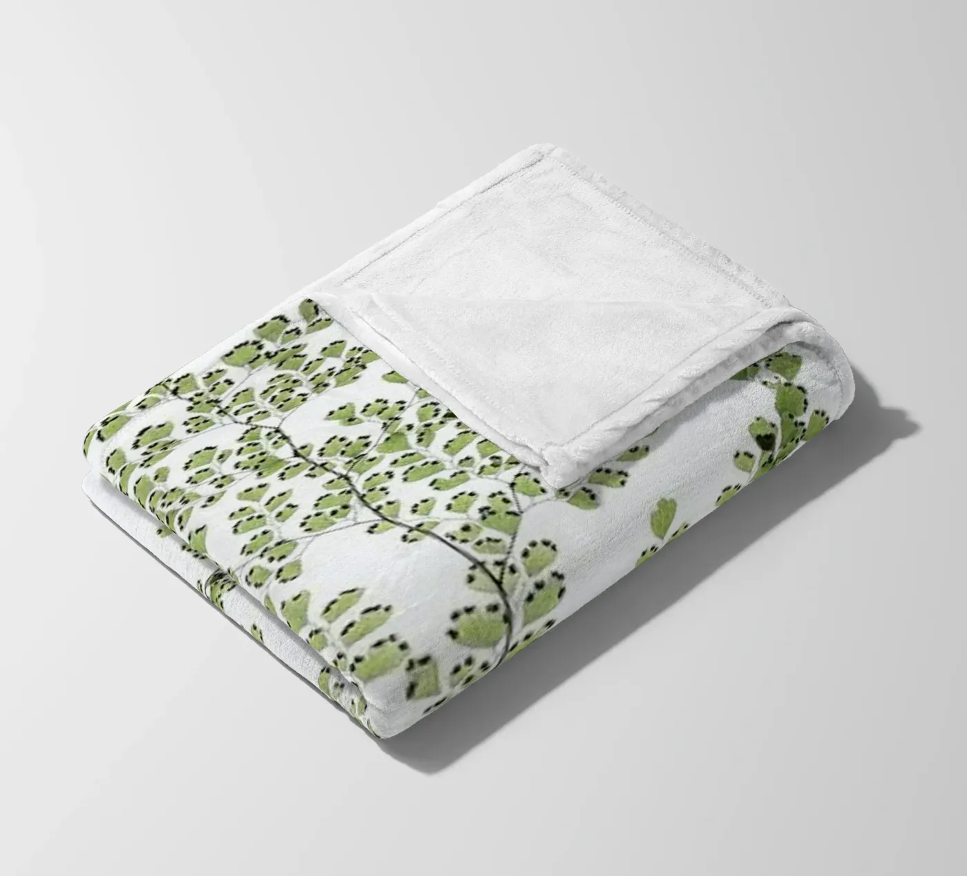 Leaf Study 6 coperta in pile da Shot By Clint