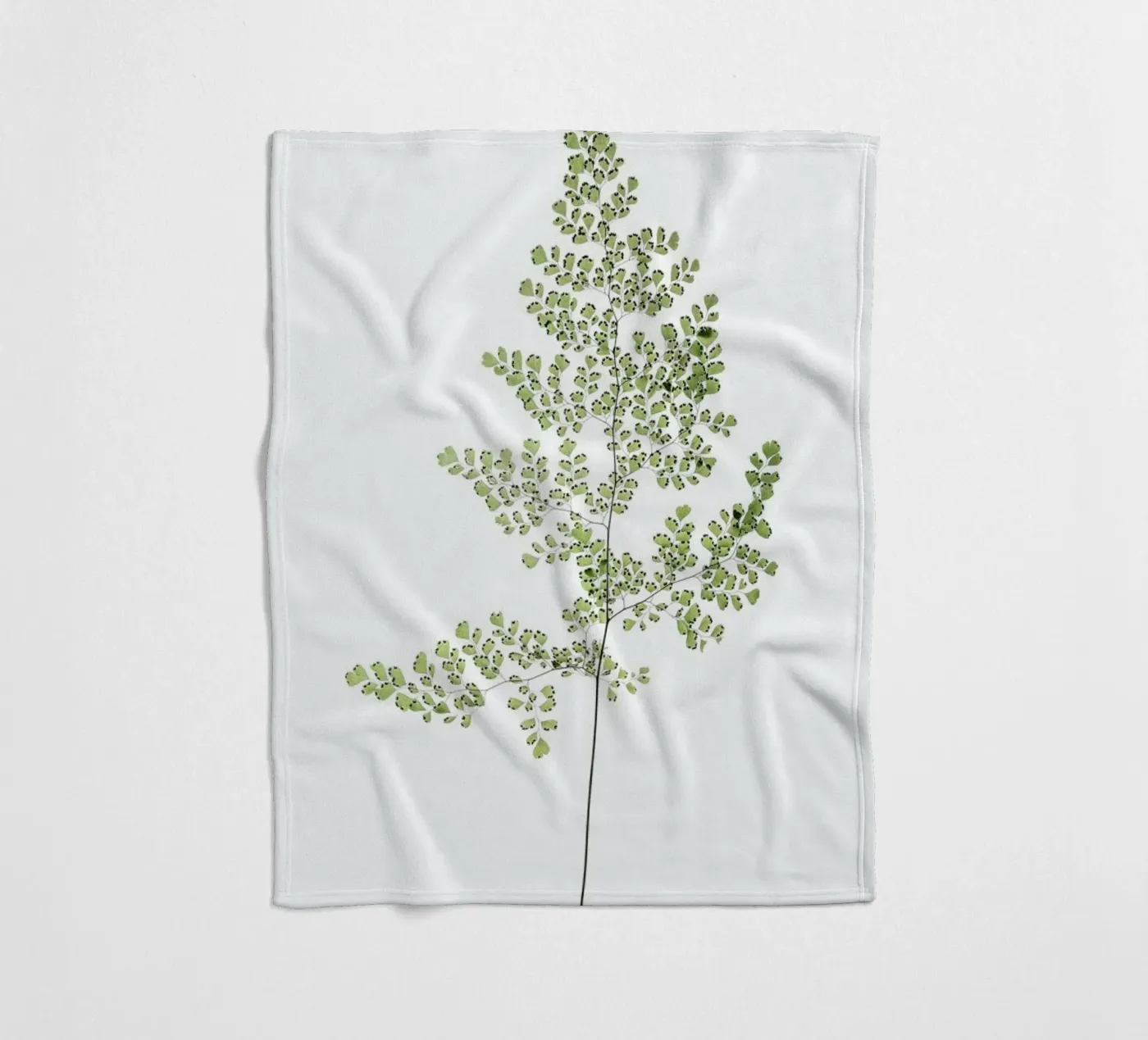 Leaf Study 6 coperta in pile da Shot By Clint