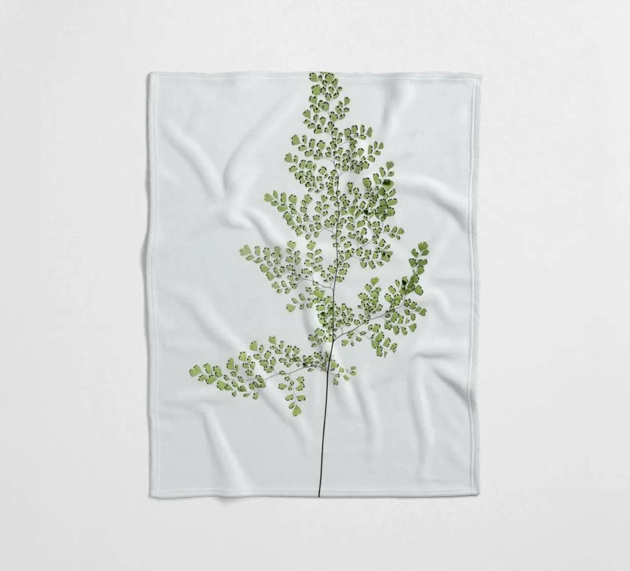 Leaf Study 6 coperta in pile da Shot By Clint