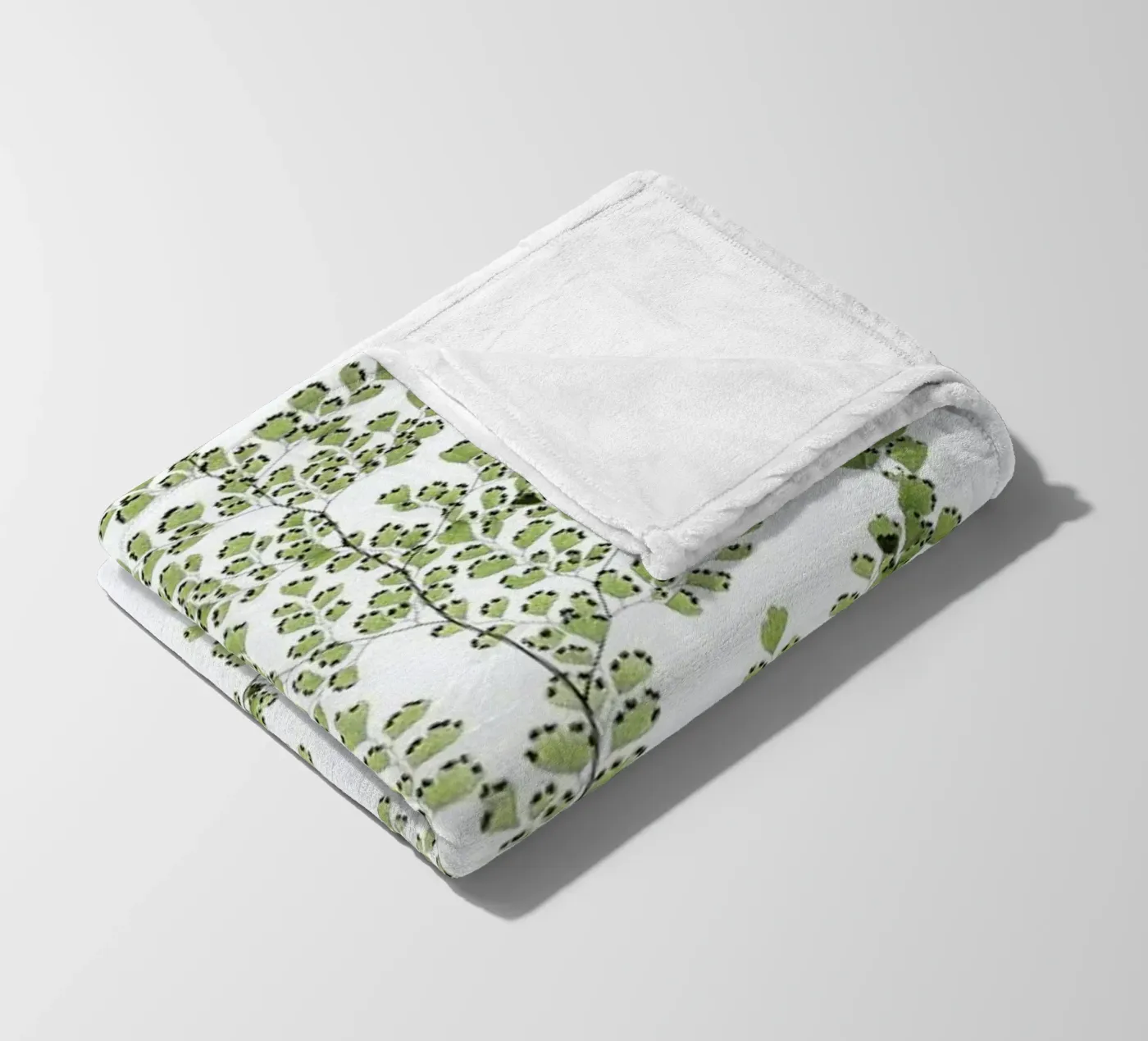 Leaf Study 6 coperta in pile da Shot By Clint