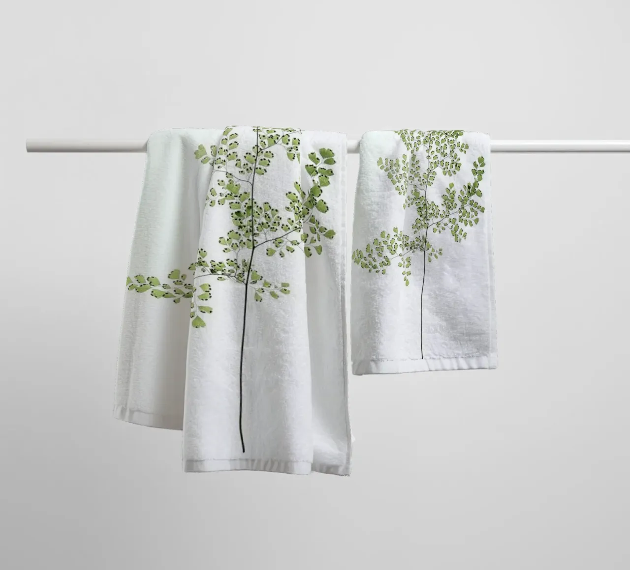 Leaf Study 6 towel by Shot By Clint