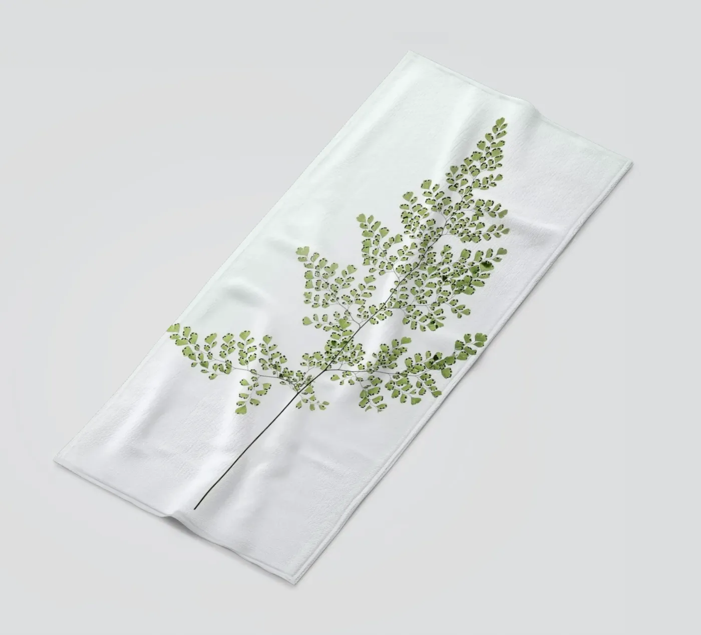 Leaf Study 6 beach towel by Shot By Clint