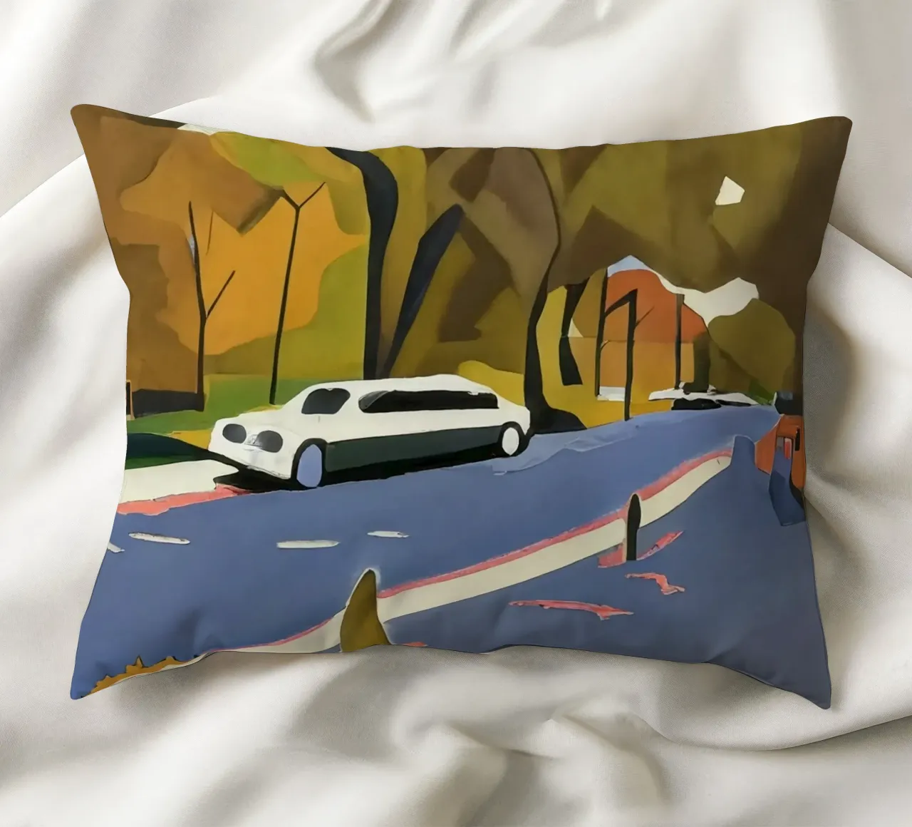 Stretch-Limousine_1 cuscino da Impressionismus by LK