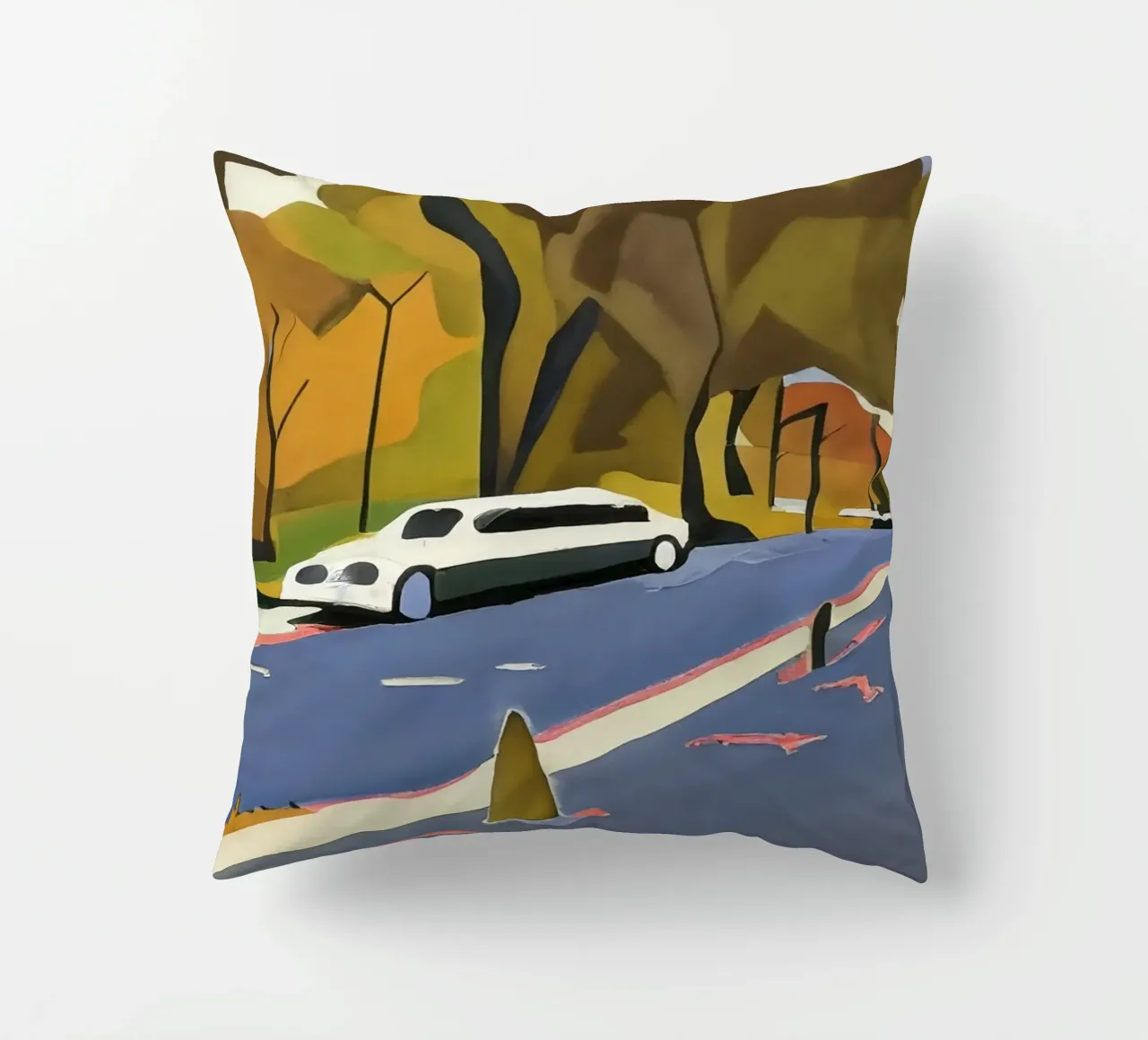 Stretch-Limousine_1 cuscino da Impressionismus by LK