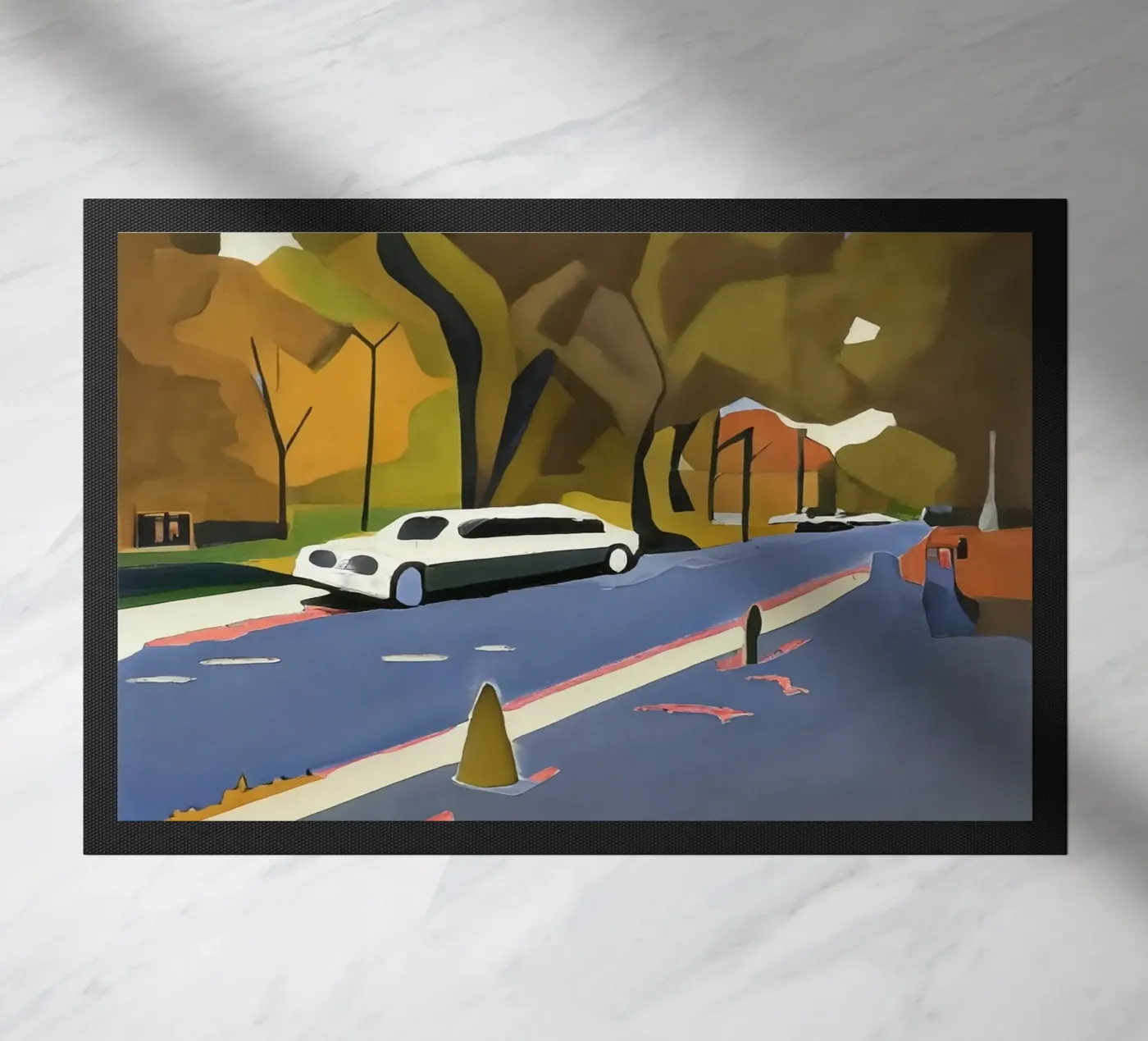 Stretch-Limousine_1 doormat by Impressionismus by LK