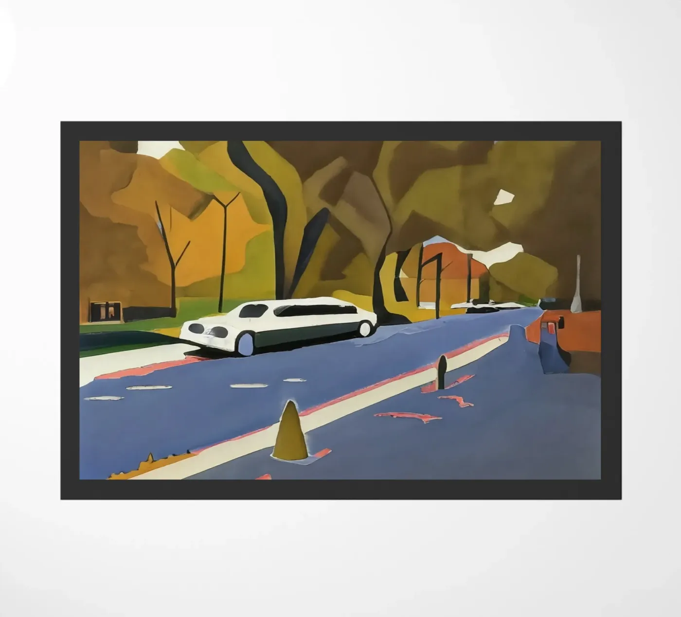 Stretch-Limousine_1 doormat by Impressionismus by LK