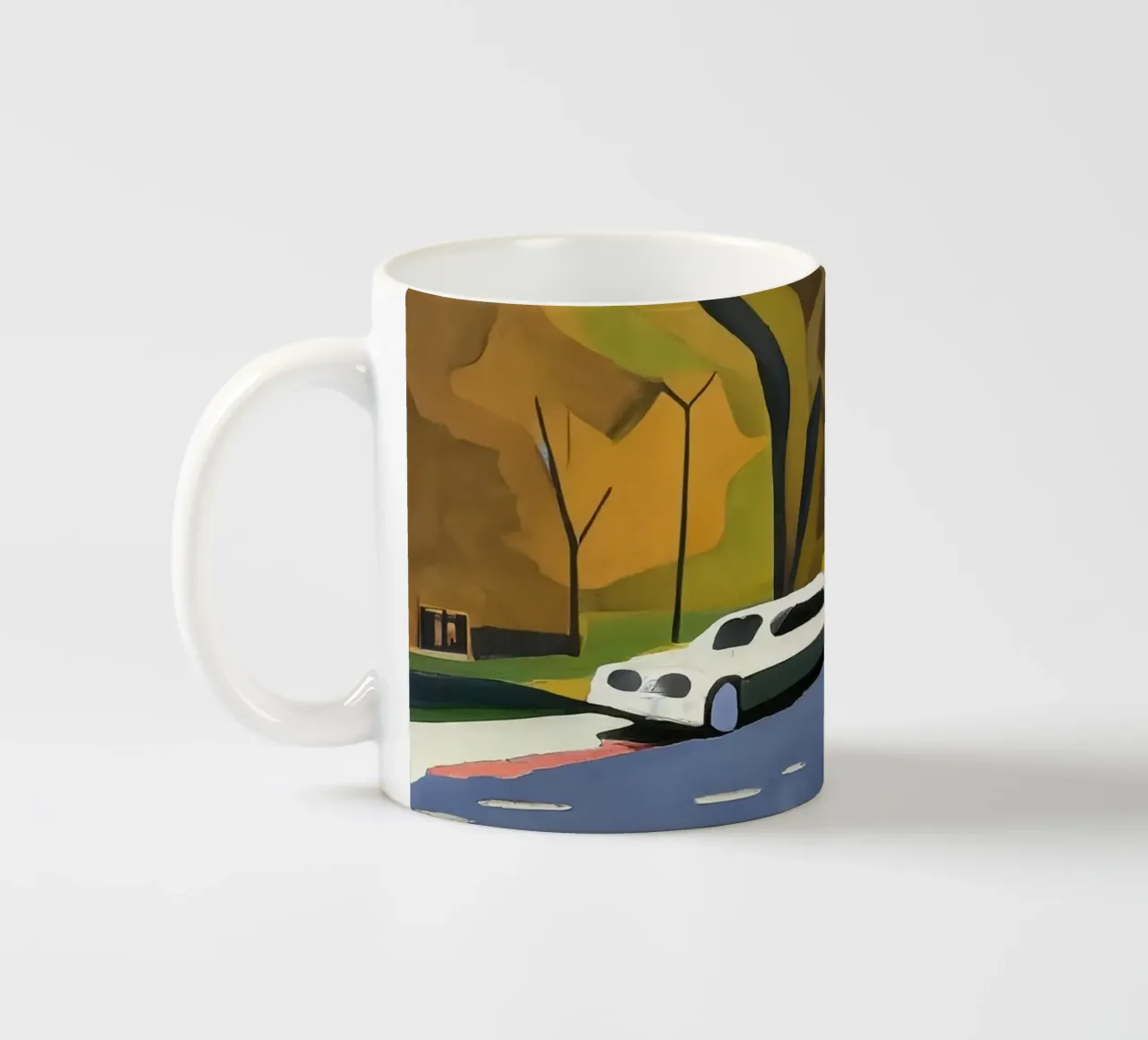 Stretch-Limousine_1 tazza in ceramica da Impressionismus by LK