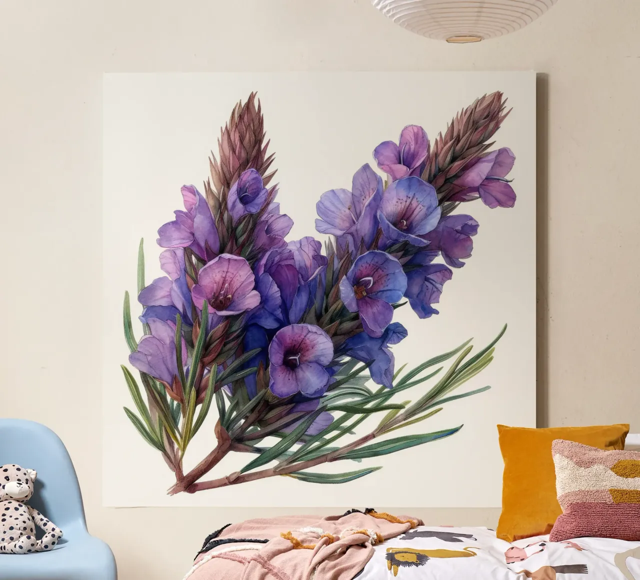 Flor de brezo 4 lienzo de Bold Blooms