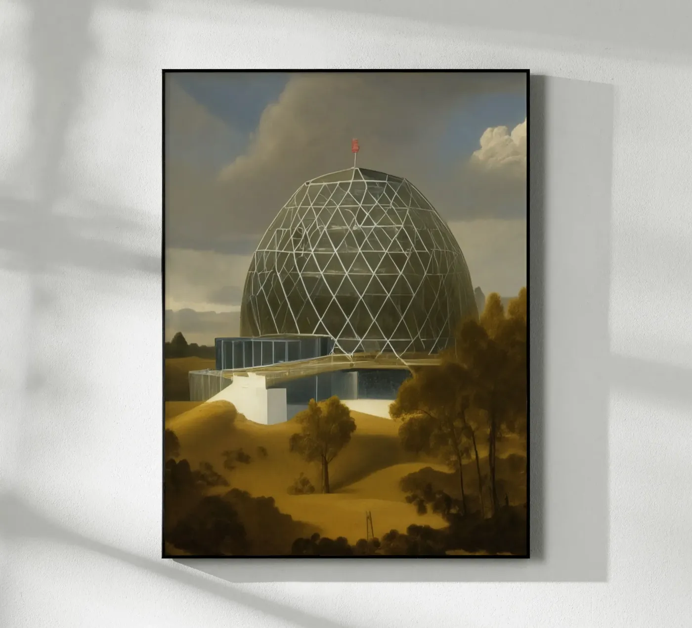 Montagne d'hiver_1 plexiglas de Impressionismus by LK