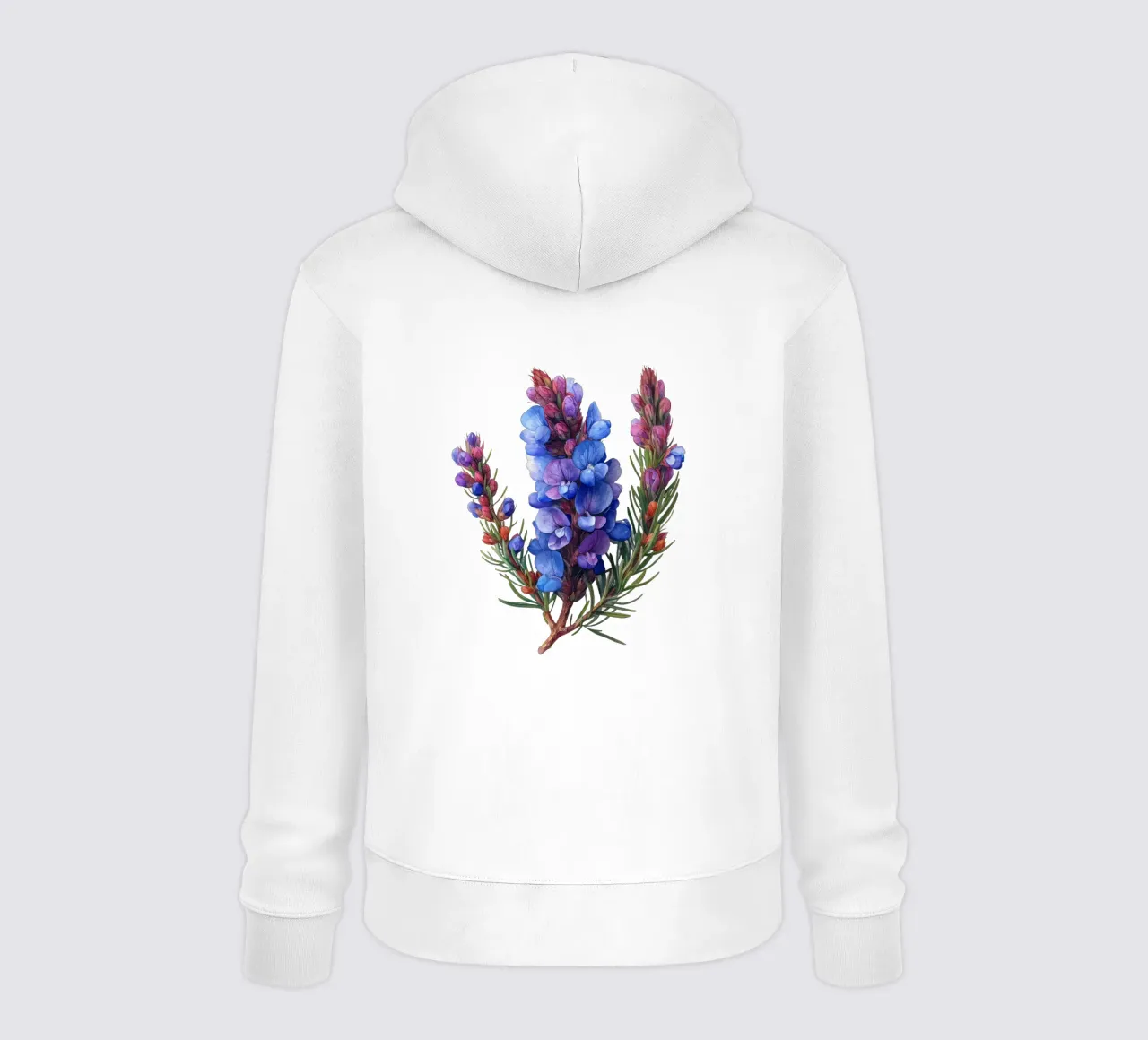 Fiore d'erica 1 felpa con cappuccio da Bold Blooms