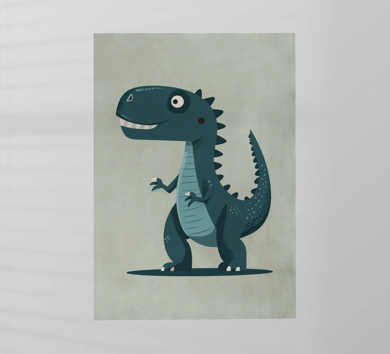 Boho Nursery 10 Dinosaur 4 pellicola backlit da Boho Print Collection