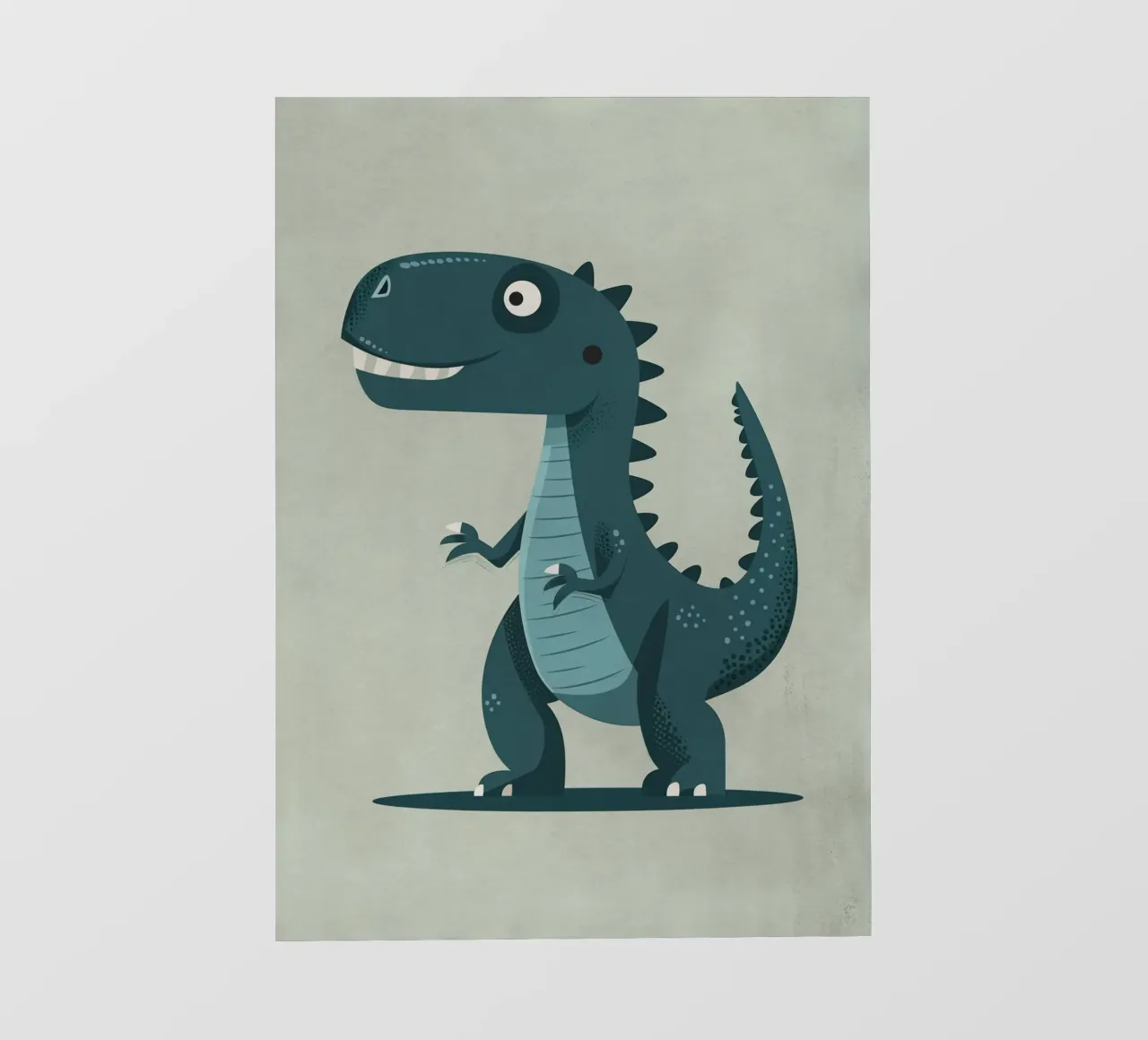 Boho Nursery 10 Dinosaur 4 pellicola backlit da Boho Print Collection