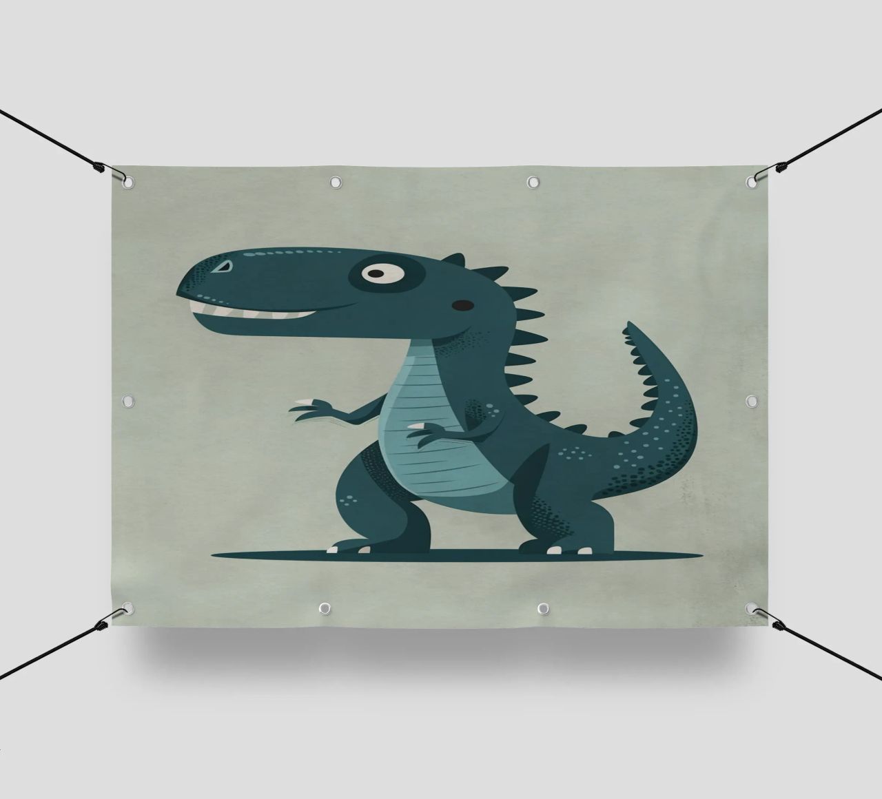 Boho Nursery 10 Dinosaur 4 telo in pvc da Boho Print Collection