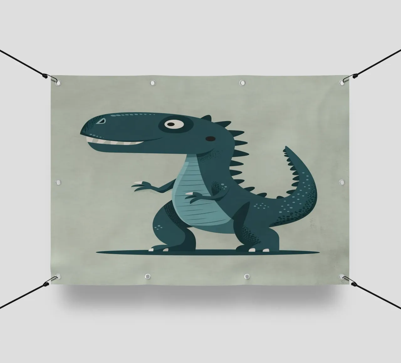 Boho Nursery 10 Dinosaur 4 telo in pvc da Boho Print Collection