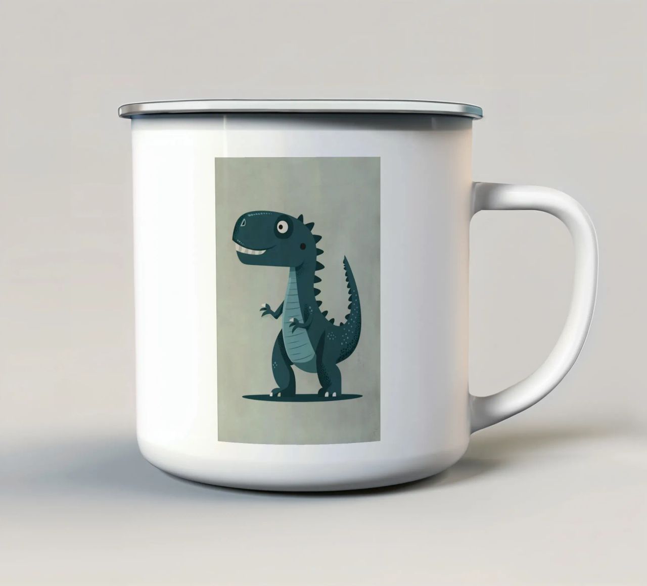 Boho Nursery 10 Dinosaur 4 tazza in smalto da Boho Print Collection