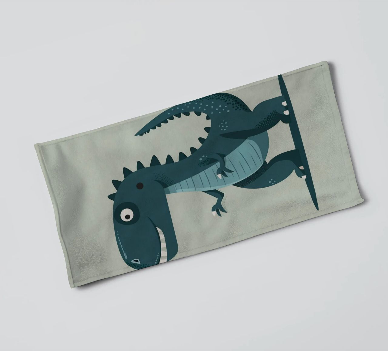 Boho Nursery 10 Dinosaur 4 asciugamano da bagno da Boho Print Collection