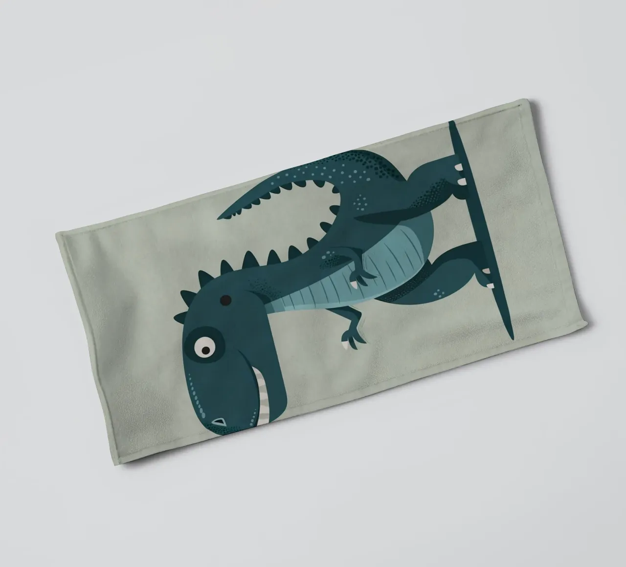 Boho Nursery 10 Dinosaur 4 asciugamano da bagno da Boho Print Collection