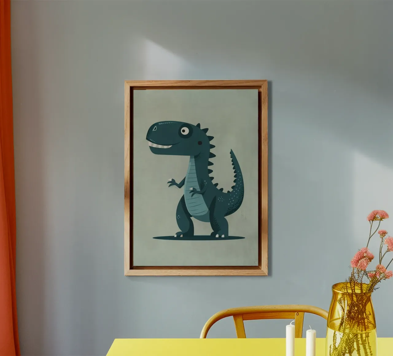 Boho Nursery 10 Dinosaur 4 alluminio dibond da Boho Print Collection
